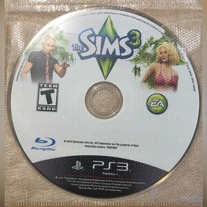 3/$40 The Sims 3 for PS3 - Disc Only